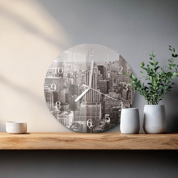 Horloge ronde Horizon
