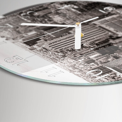 Horloge ronde Horizon