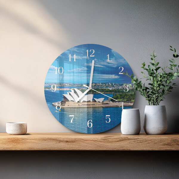 Horloge ronde Opéra de Sydney