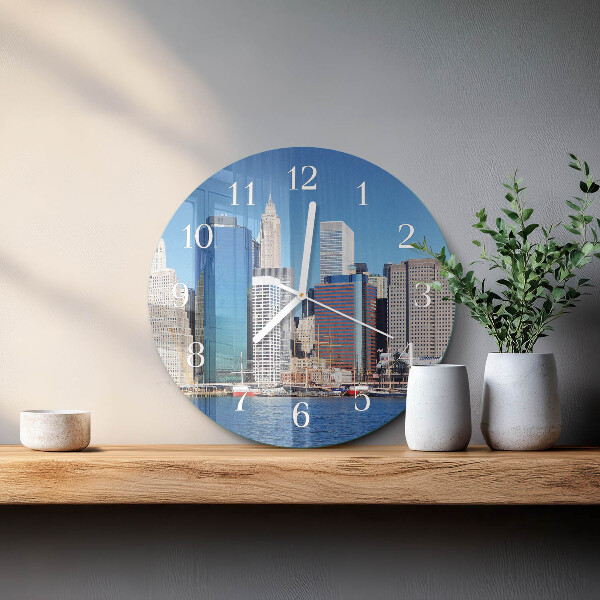 Horloge ronde Horizon