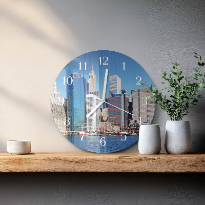 Horloge ronde Horizon