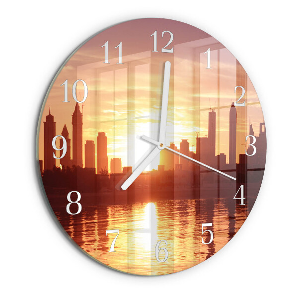 Horloge ronde Horizon