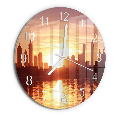 Horloge ronde Horizon