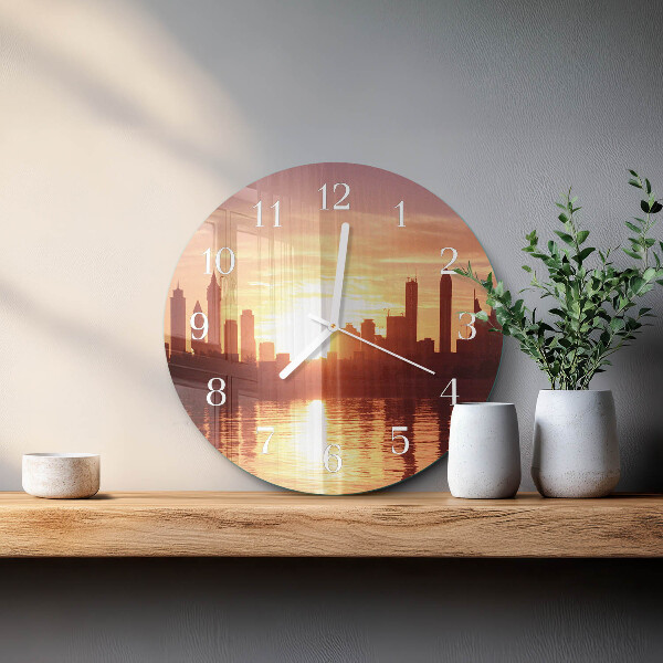 Horloge ronde Horizon