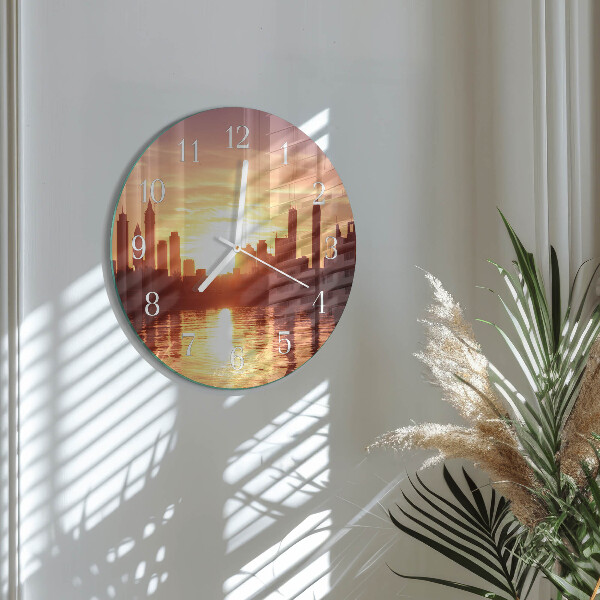 Horloge ronde Horizon