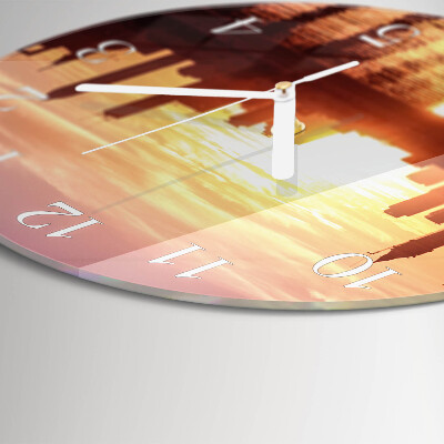 Horloge ronde Horizon