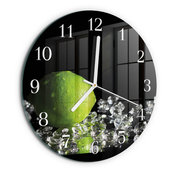 Horloge ronde Carbonate de calcium