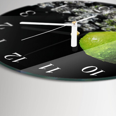 Horloge ronde Carbonate de calcium