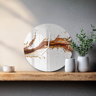 Horloge ronde Eau