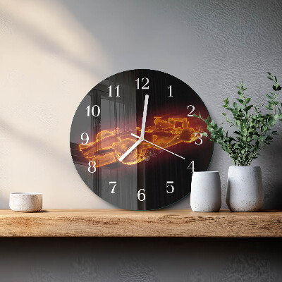 Horloge ronde Ordure