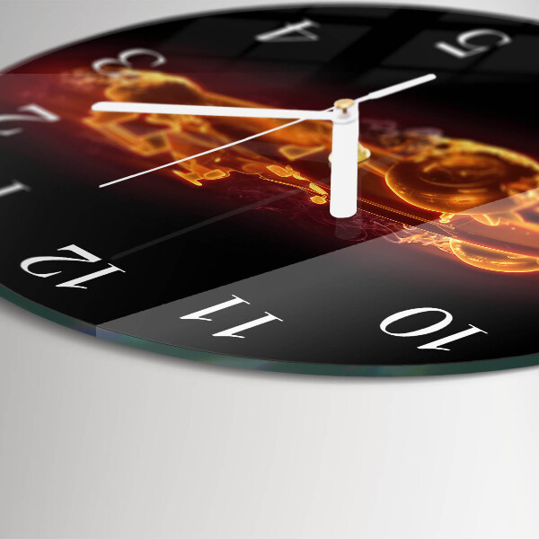 Horloge ronde Ordure
