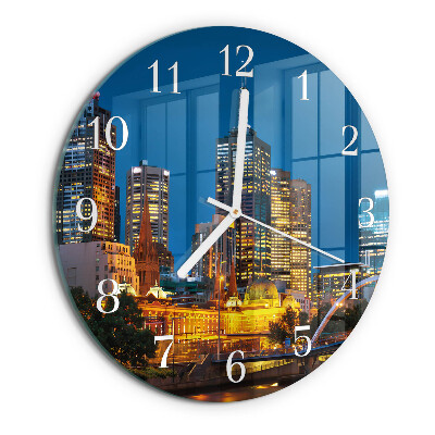 Horloge ronde Ville
