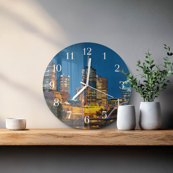 Horloge ronde Ville