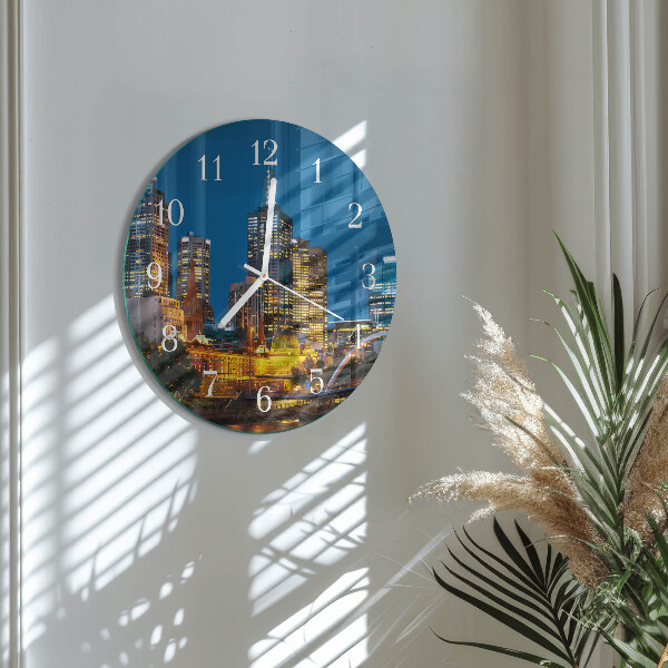 Horloge ronde Ville