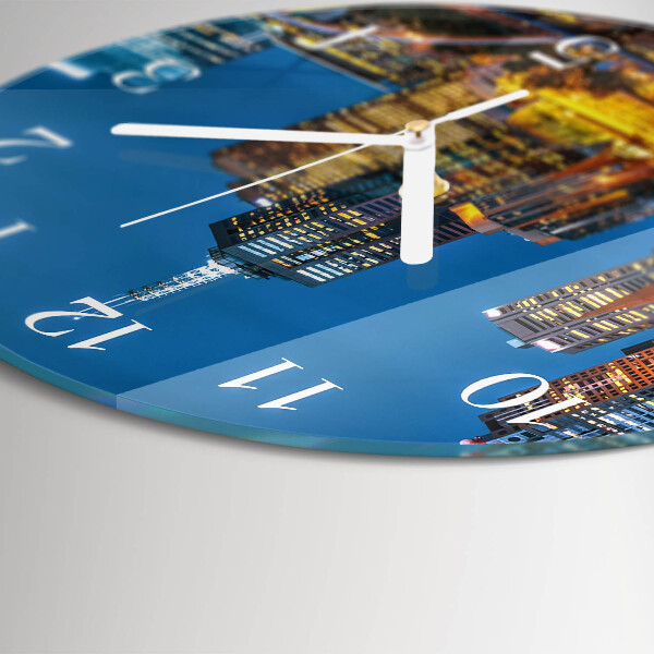 Horloge ronde Ville