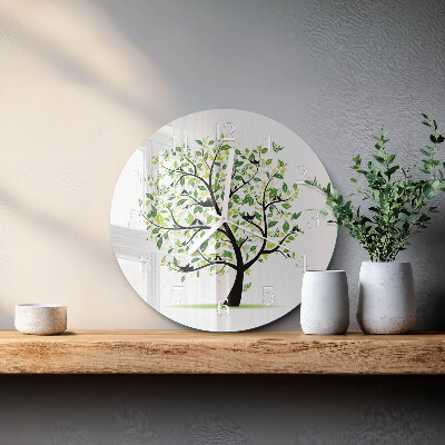 Horloge ronde Arbre