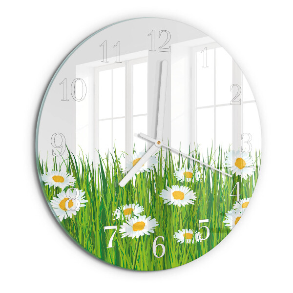 Horloge ronde Marguerite