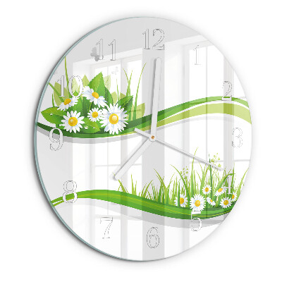 Horloge ronde Marguerite