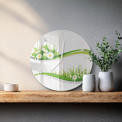Horloge ronde Marguerite