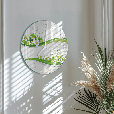 Horloge ronde Marguerite