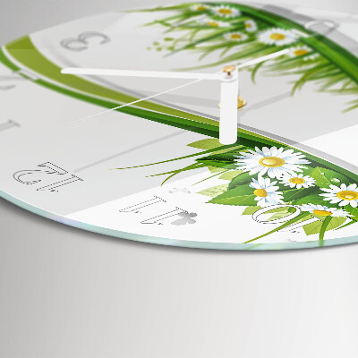 Horloge ronde Marguerite