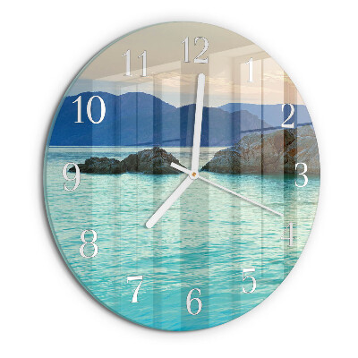 Horloge ronde Île de la Mer