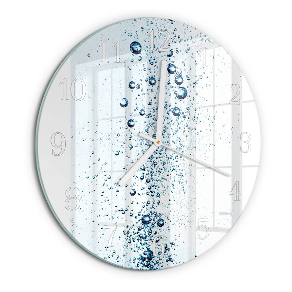Horloge ronde Eau