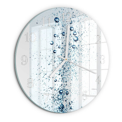 Horloge ronde Eau