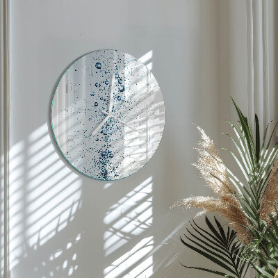 Horloge ronde Eau