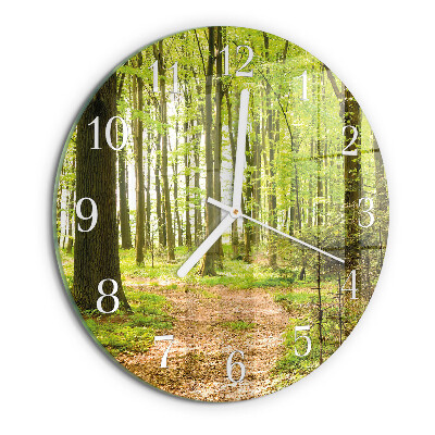 Horloge ronde Forêt