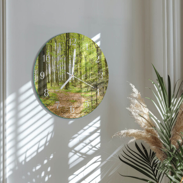 Horloge ronde Forêt