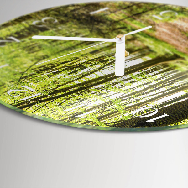 Horloge ronde Forêt