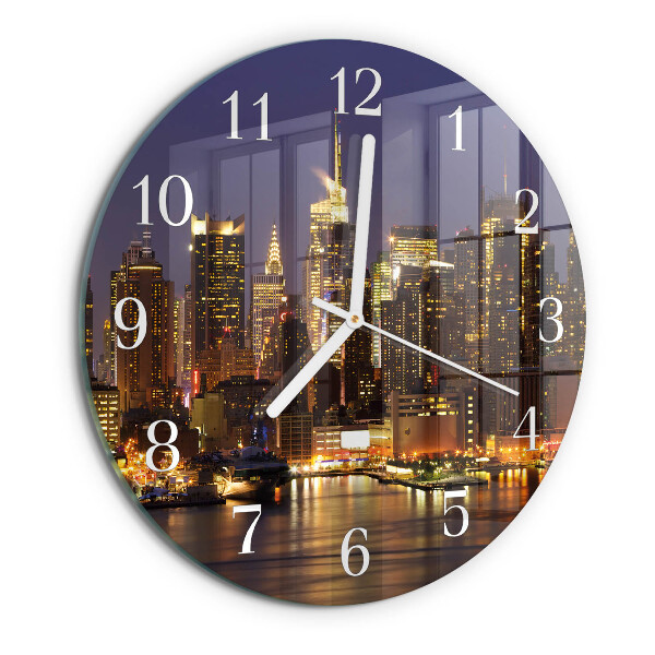 Horloge ronde Horizon