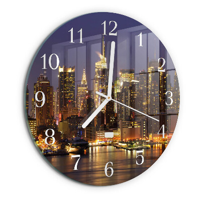 Horloge ronde Horizon