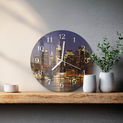 Horloge ronde Horizon