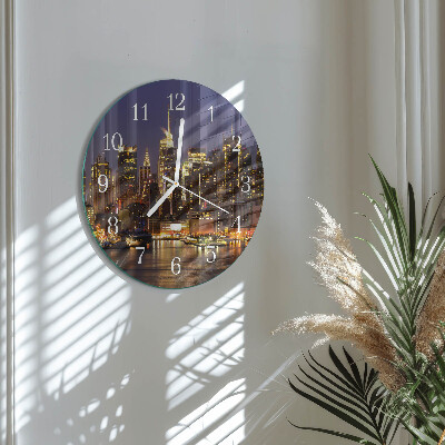 Horloge ronde Horizon