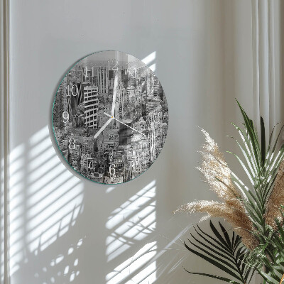 Horloge ronde Horizon