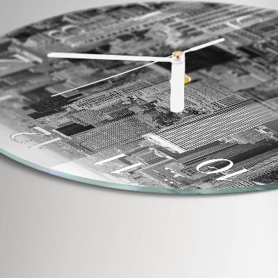 Horloge ronde Horizon