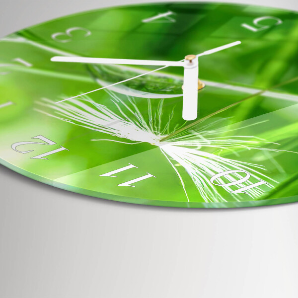 Horloge ronde Herbe