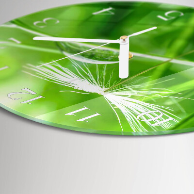 Horloge ronde Herbe