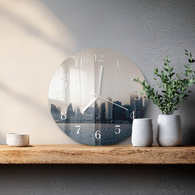 Horloge ronde Horizon