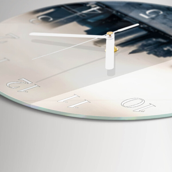 Horloge ronde Horizon
