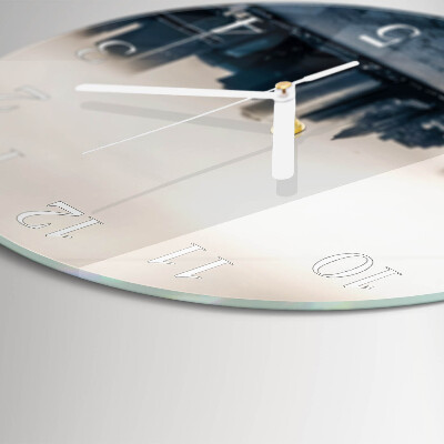 Horloge ronde Horizon
