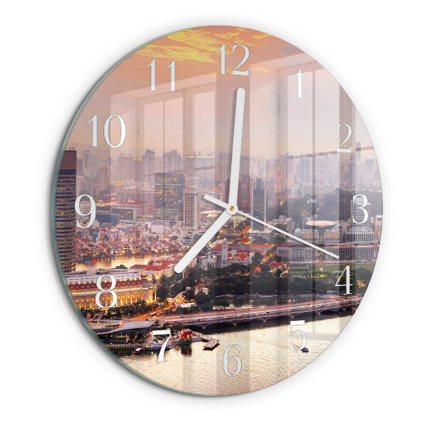 Horloge ronde Ville