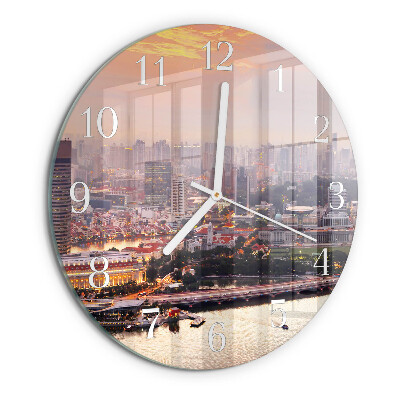Horloge ronde Ville