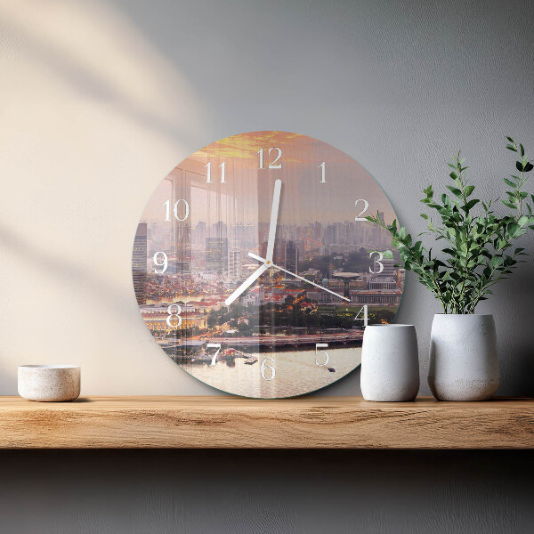 Horloge ronde Ville
