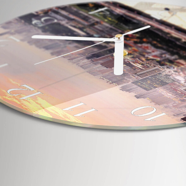 Horloge ronde Ville