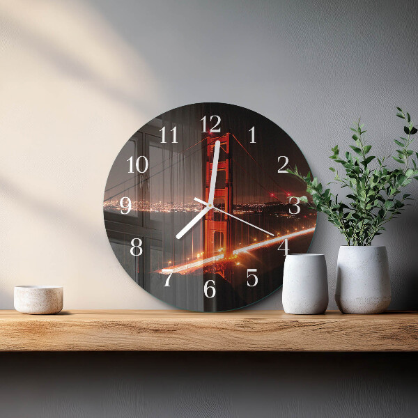 Horloge ronde Pont