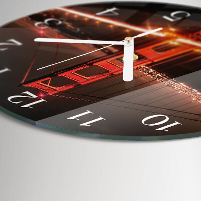 Horloge ronde Pont