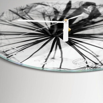 Horloge ronde Pissenlit